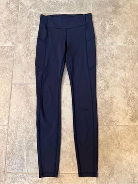 Lululemon Speed Up Tight 28" - Midnight Navy Blue - 4